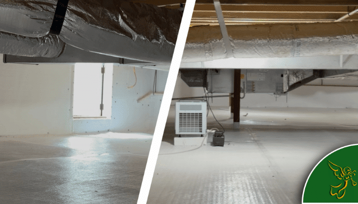 Basement Dehumidifiers Vs. Crawlspace Encapsulation