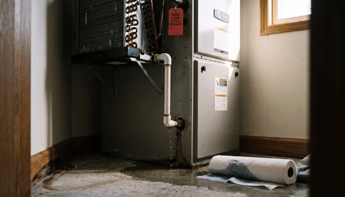 ac unit leak