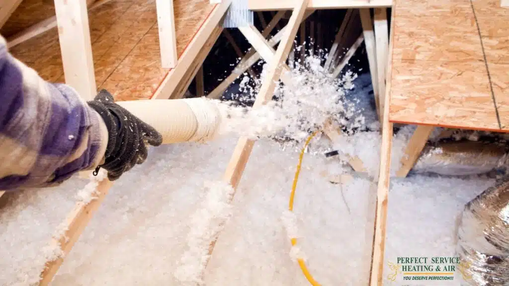 blown in insulation contractors repair