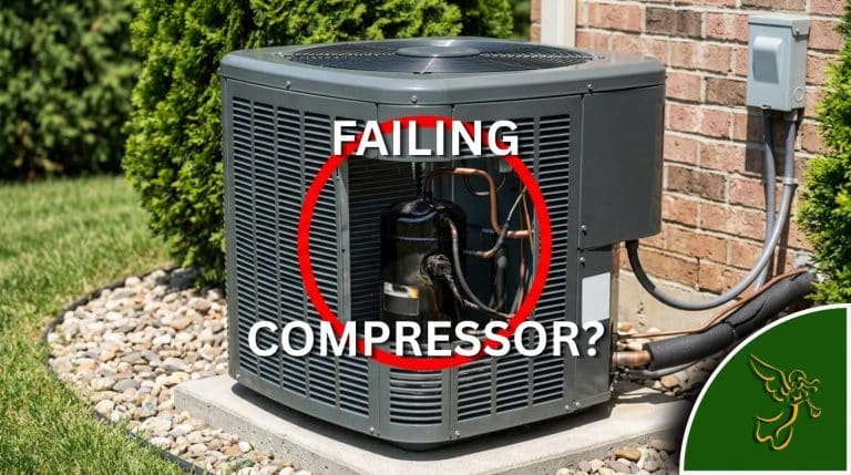 failing ac compressor graphic