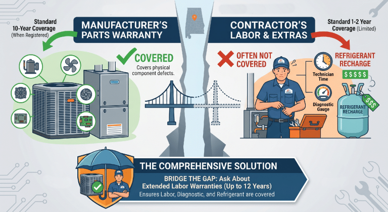 hvac warranty gap graphic