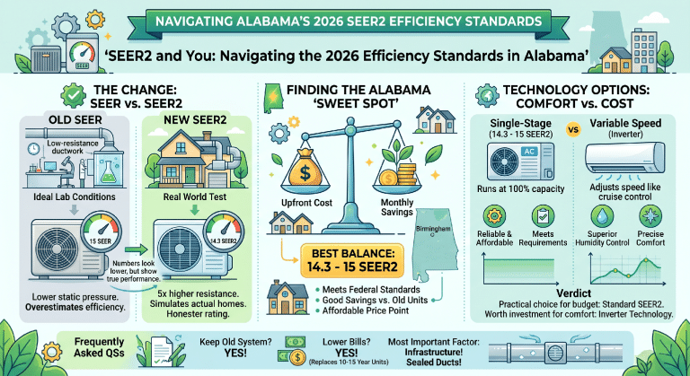seer 2 efficenicy standards graphic