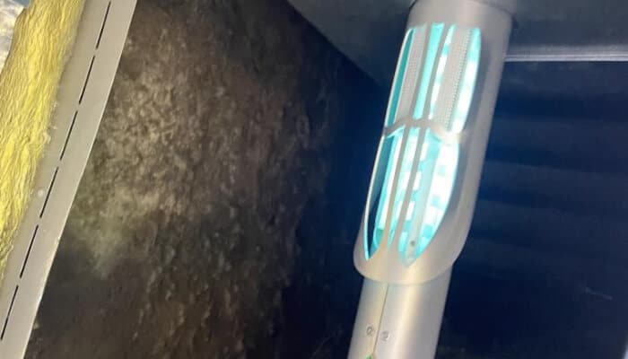 uv lighting in hvac condensor