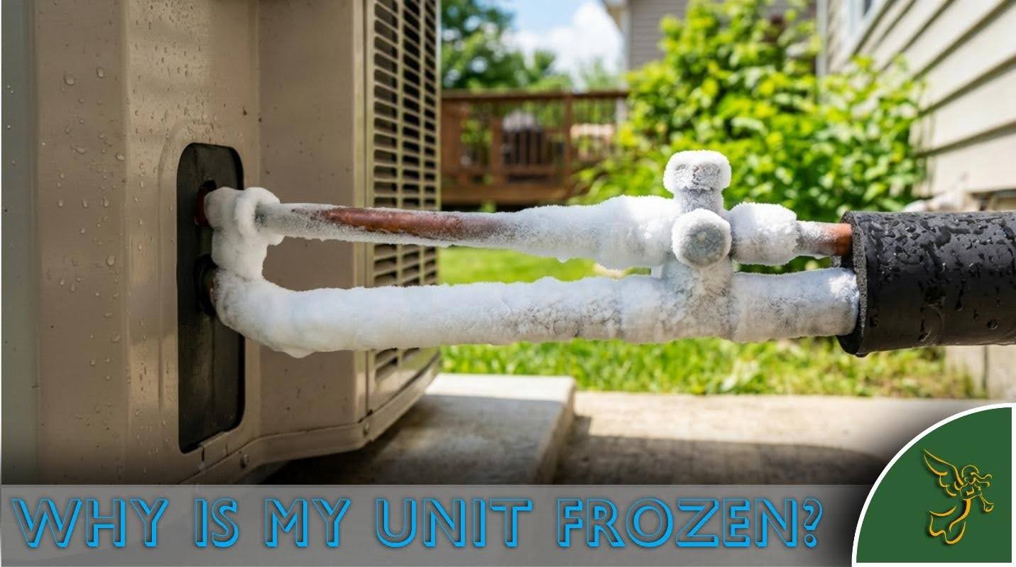 why is my ac unit frozen