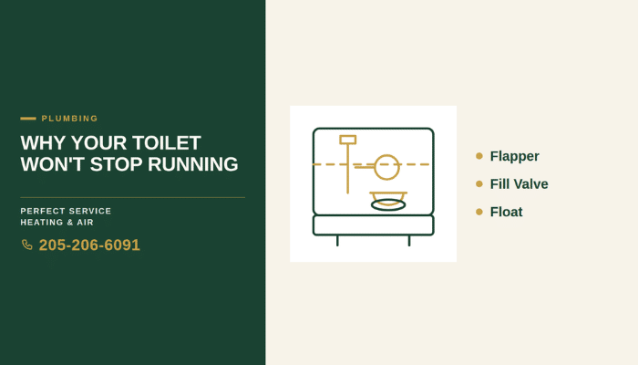 Why Your Toilet Wont Stop Running 1